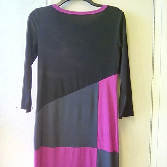 Calvin Klein tri-color dress - Picture 3 of 4