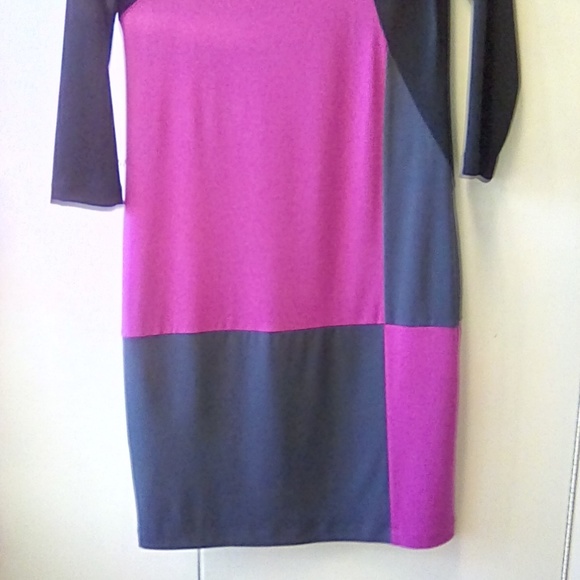 Calvin Klein tri-color dress - Picture 2 of 4