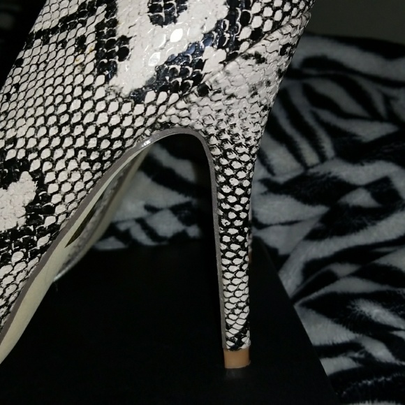 Snake Skin Pumps - Size 8 - Picture 2 of 3