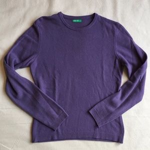 United Colors of Bennetton Crew Wool Sweater SMALL