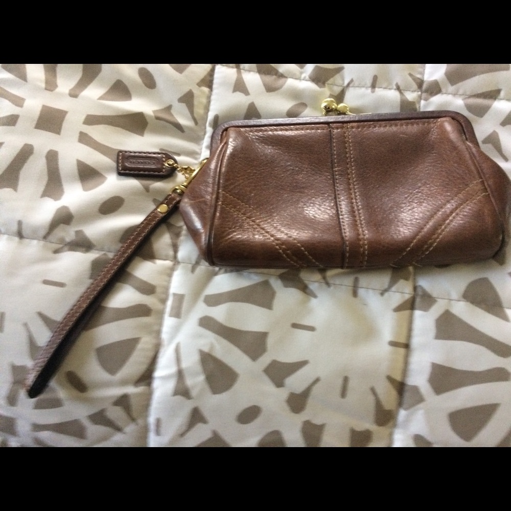 Large Coach Hobo purse, wallet, wristlet.