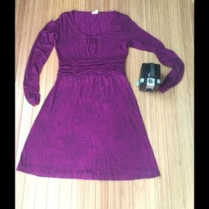 Athleta Red Plum Dress