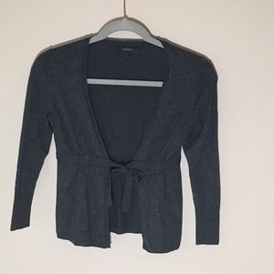 Express gray 3/4 sleeved cardigan - size XS
