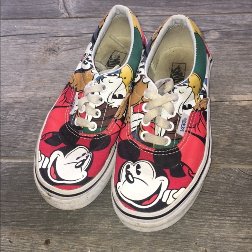 Mickey and friends Vans