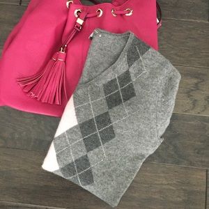 Cashmere Argyle Sweater