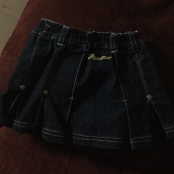Rocawear mini Jean toddler skirt - Picture 2 of 5