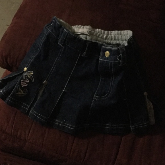 Rocawear mini Jean toddler skirt - Picture 4 of 5
