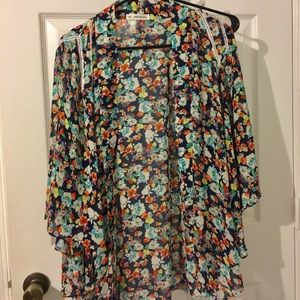 LF "Mika & Gala" floral kimono