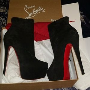 Christian louboutin daffodile bootie