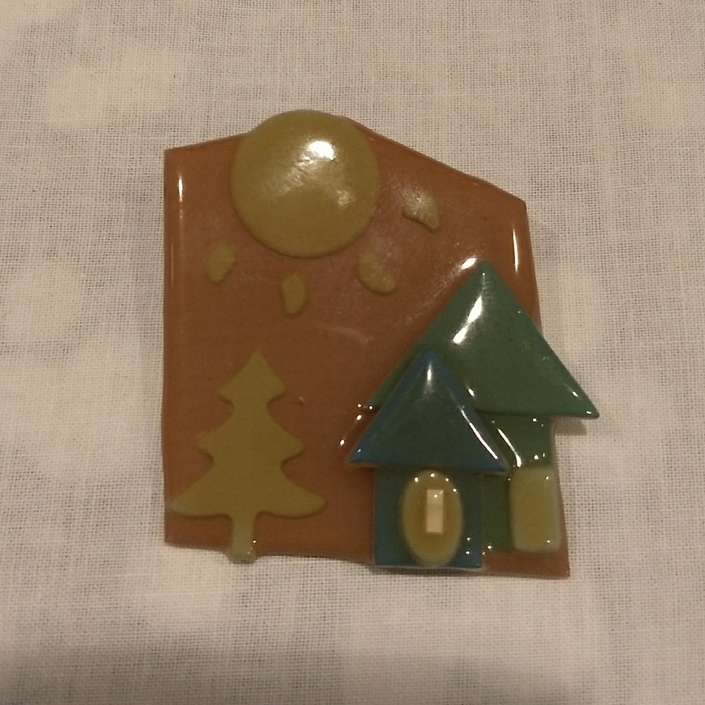 Vintage house pin