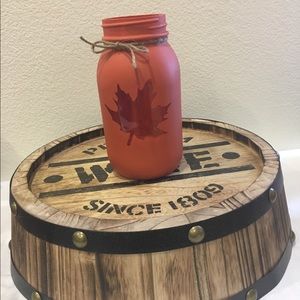 Painted Mason Jar