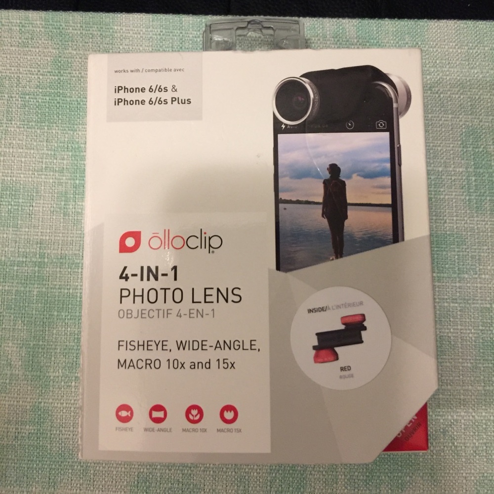 OlloClip 4-in-1 Lense - IPhone 6/6s , 6/6s Plus