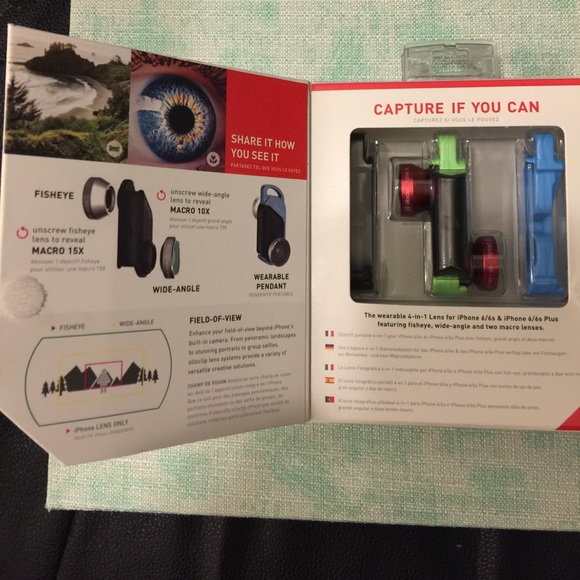 OlloClip 4-in-1 Lense - IPhone 6/6s , 6/6s Plus - Picture 2 of 7