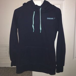 Navy Blue Gymshark Hoodie