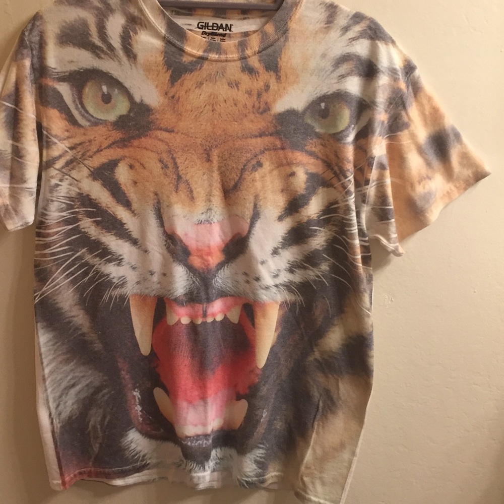 Tiger Print T-Shirt