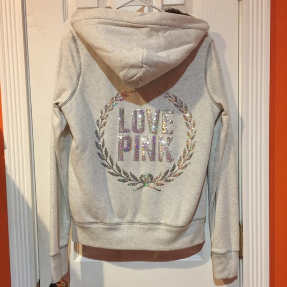 PINK Victoria's Secret Sweaters - PINK Victoria's Secret Zip Up