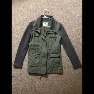 army green jacket