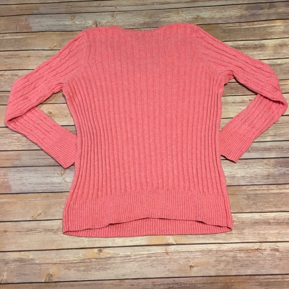 V Neck Cable Knit Sweater by Lane Bryant - Picture 2 of 6