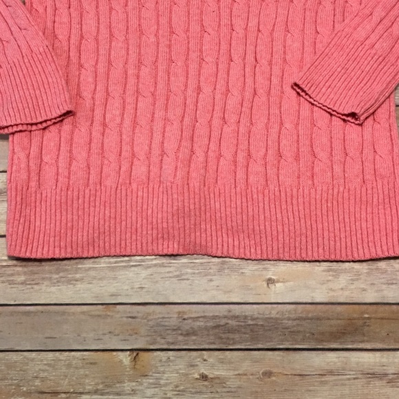 V Neck Cable Knit Sweater by Lane Bryant - Picture 4 of 6