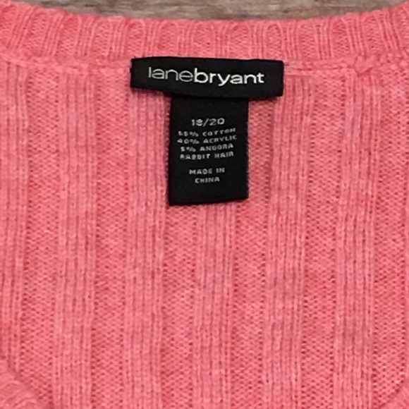 V Neck Cable Knit Sweater by Lane Bryant - Picture 5 of 6