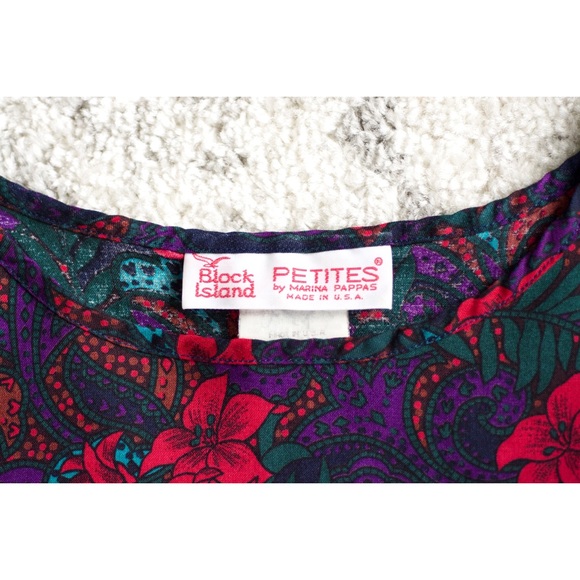 Vintage Floral Crop Top - Picture 4 of 4