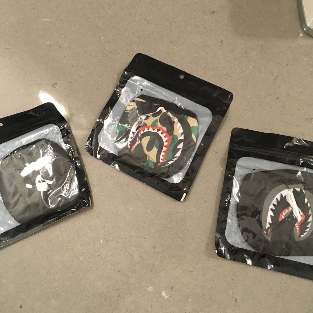 Bape Mask 3 Pack