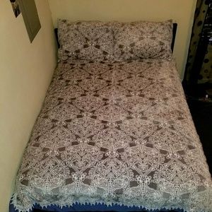Hand-Made Full Size Fleece Bed Cover