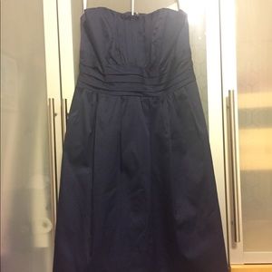 David’s Bridal Navy Blue Dress Style 83312