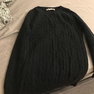 Cable knit sweater