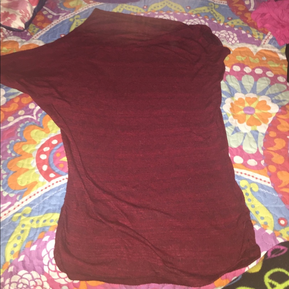 Over the shoulder shirt