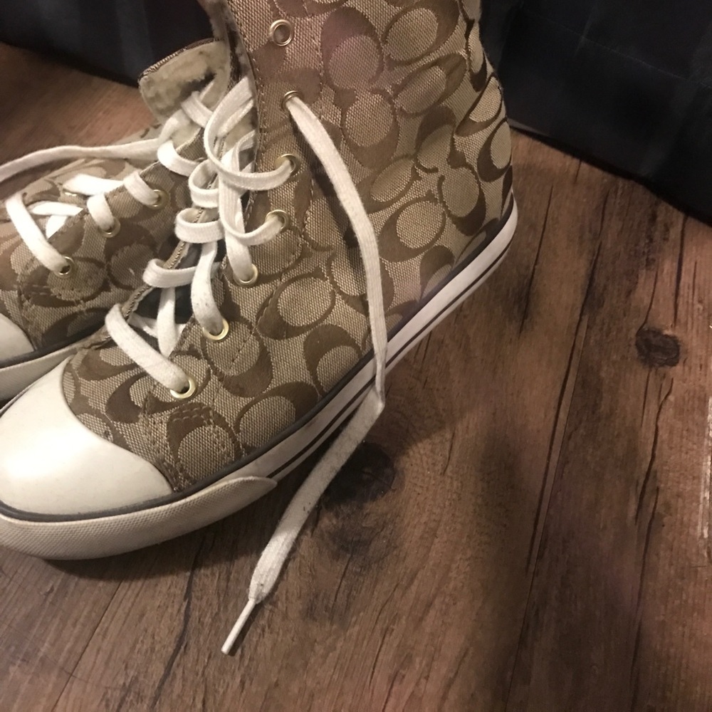 Insulated Coach sneakers