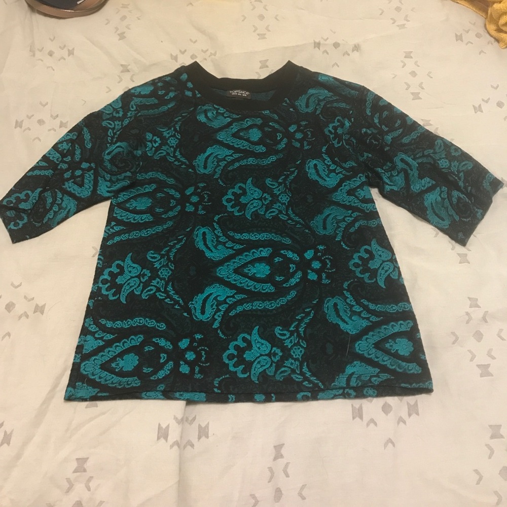 Topshop dressy shirt sz 6 US