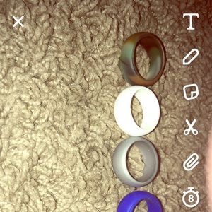 Men's rubber rings new