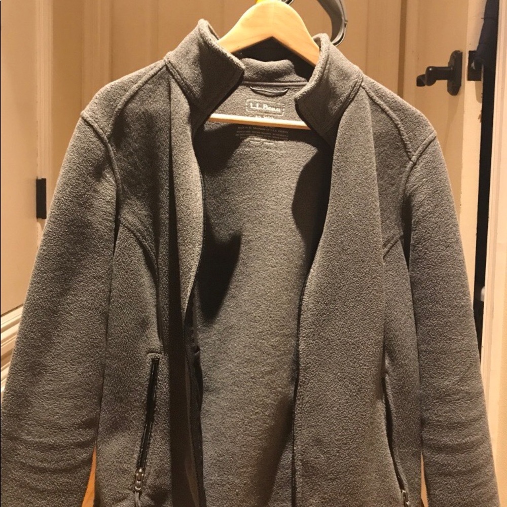 Gray Fleece Jacket