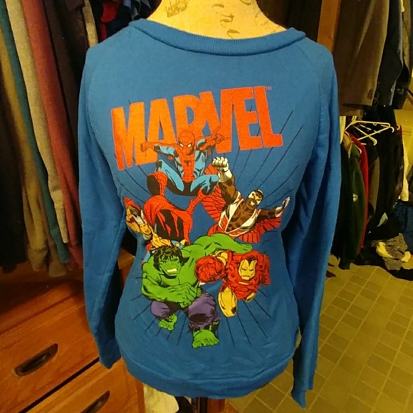 Marvel Tops - Marvel Thin Sweatshirt