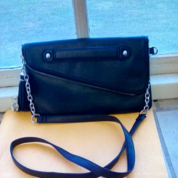 Apt. 9 Black clutch/cross-body bag - never used! - Picture 3 of 3