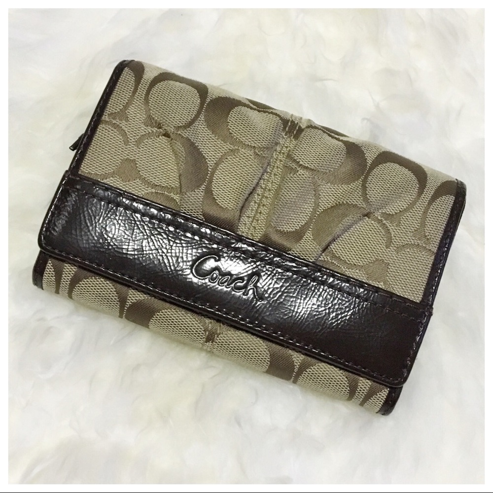 🎀 Coach Signature Wallet