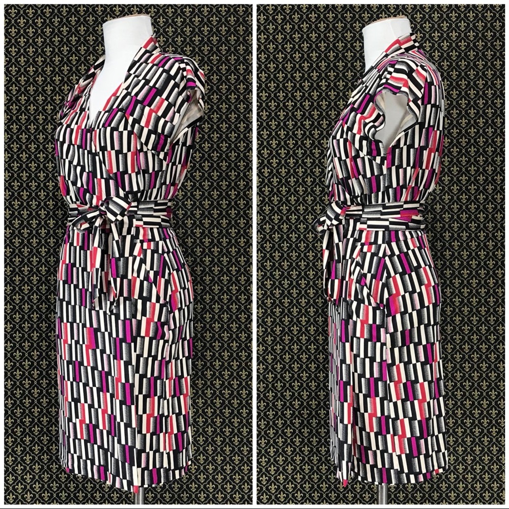 Diane von Furstenberg Silk Jersey Wrap Dress - Picture 2 of 7