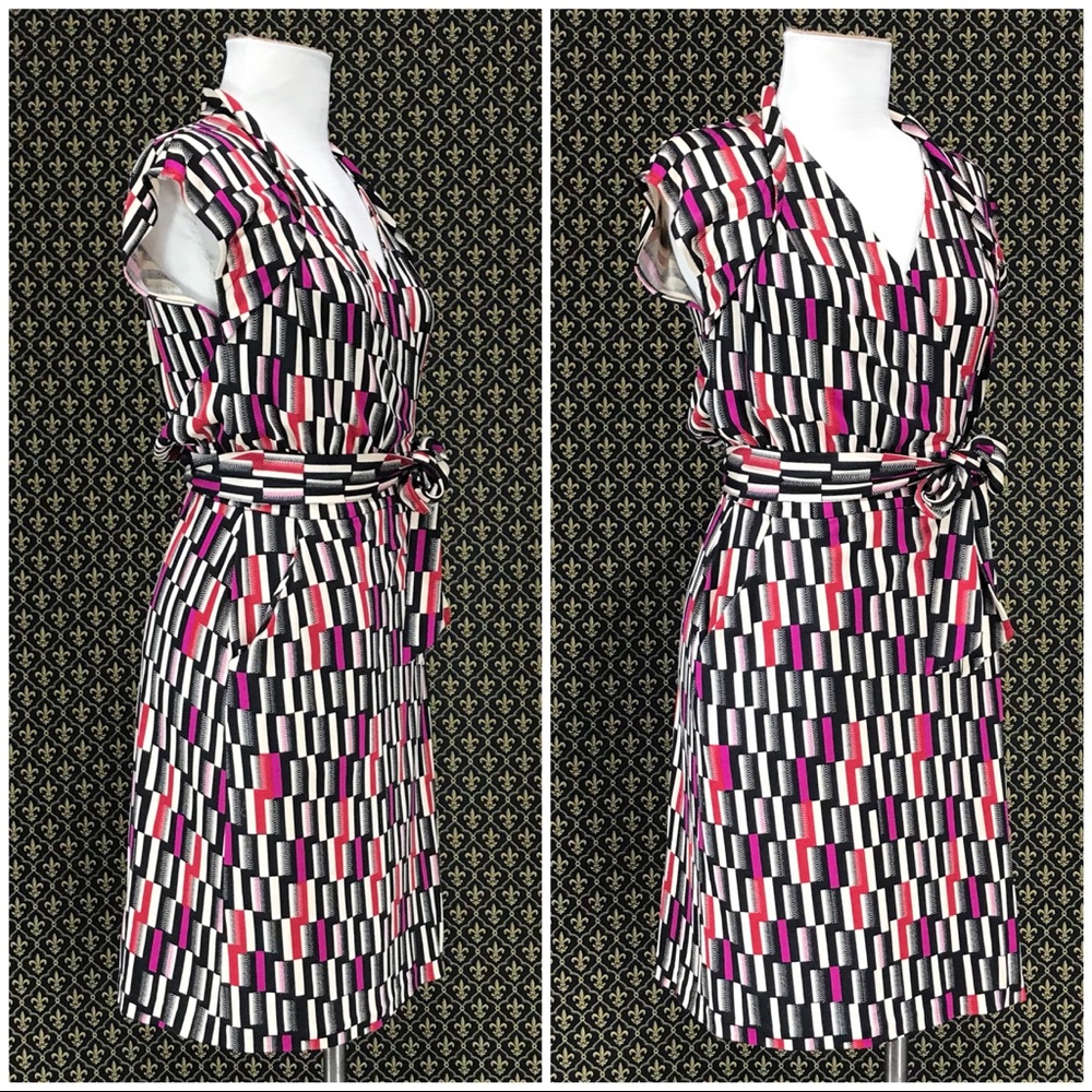Diane von Furstenberg Silk Jersey Wrap Dress - Picture 4 of 7