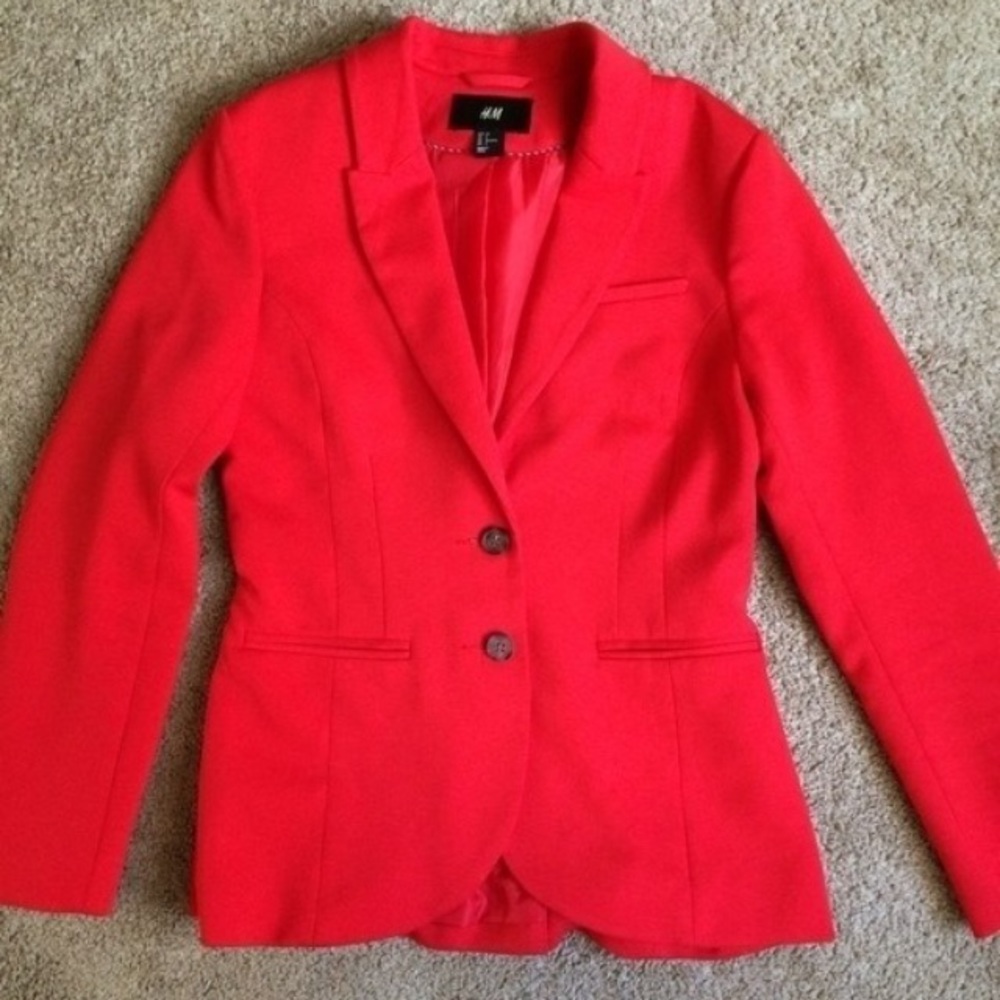 Red H&M Blazer
