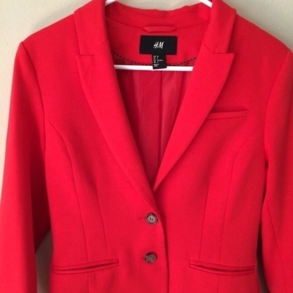 Red H&M Blazer - Picture 2 of 4