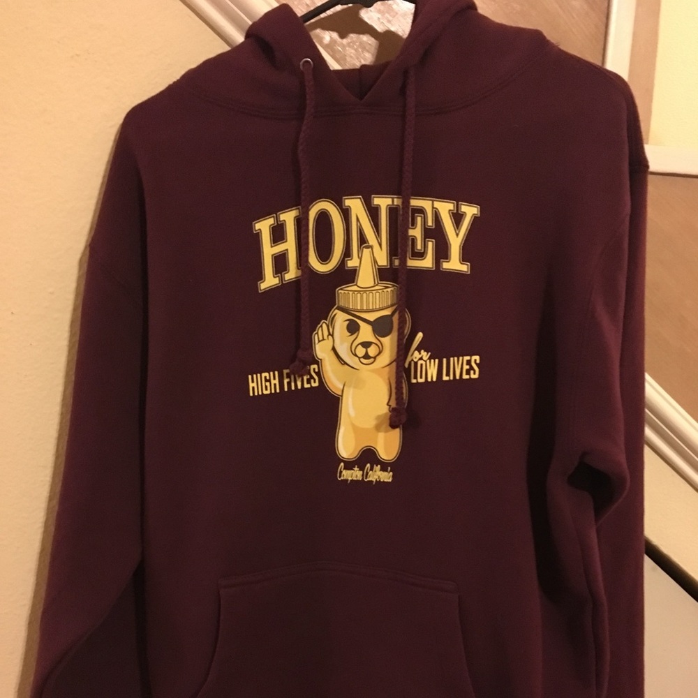 Honey hoodie Size small Brand new