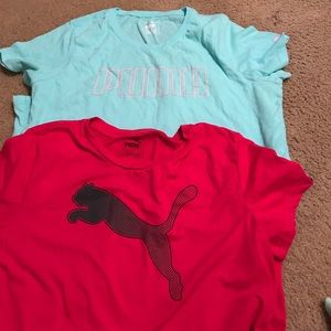 2 puma T-shirt’s