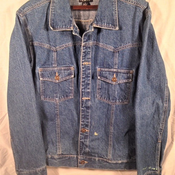 Pro Basic Artist Worn Button Down Jean Jacket - Picture 4 of 8