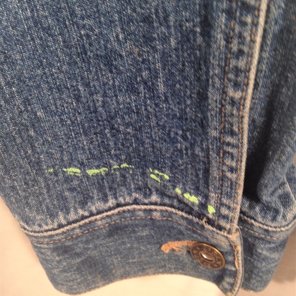 Pro Basic Artist Worn Button Down Jean Jacket - Picture 6 of 8