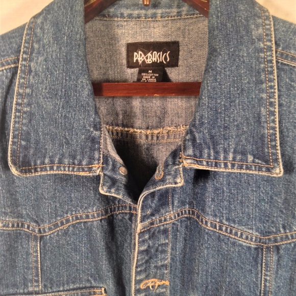 Pro Basic Artist Worn Button Down Jean Jacket - Picture 2 of 8