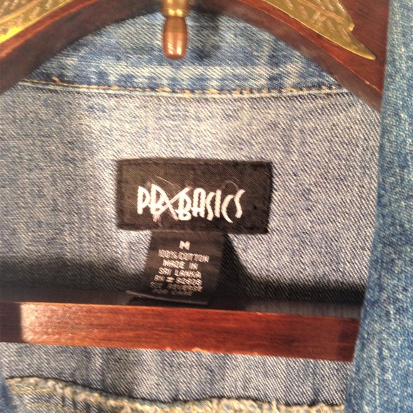 Pro Basic Artist Worn Button Down Jean Jacket - Picture 3 of 8