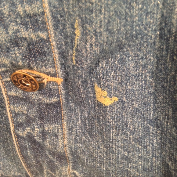 Pro Basic Artist Worn Button Down Jean Jacket - Picture 5 of 8