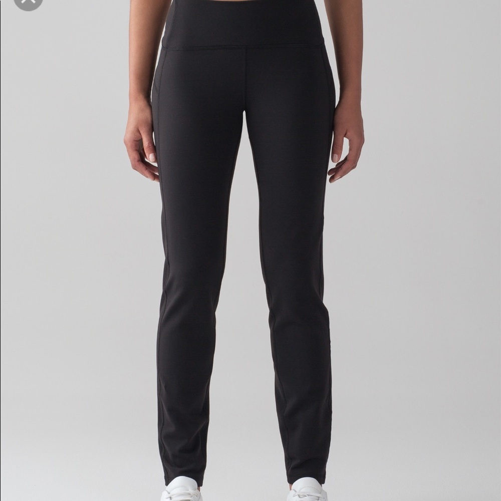 SOLD Lululemon Black Untight Tights Size 4