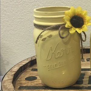 Painted Mason Jar
